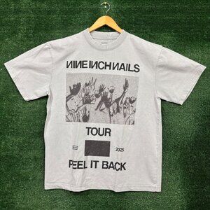 Nine Inch Nails Peel It Back Tour Rock Band T-Shirt Size Large